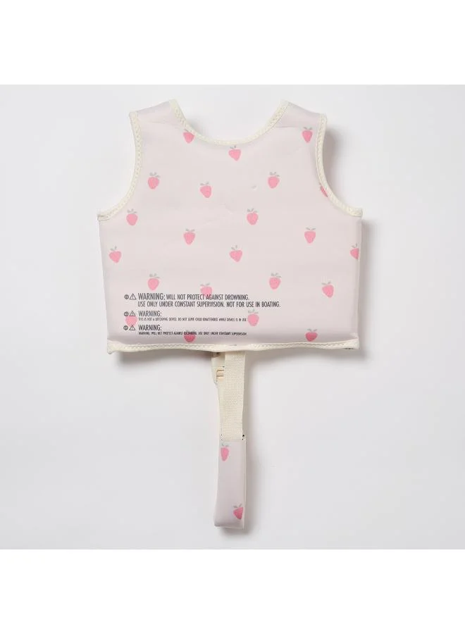 ساني لايف سترة سباحة للأطفال فراولة شمس